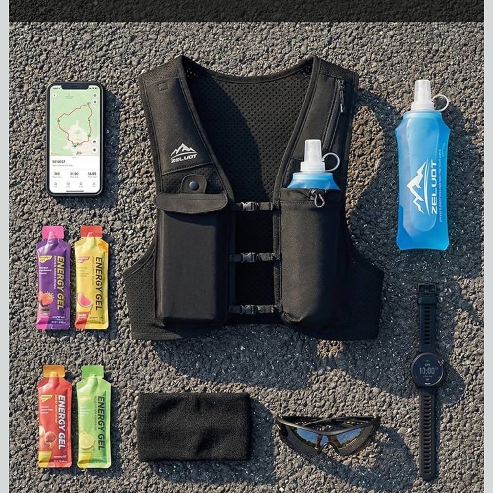 ZELVOT Hydration Running Vest NWT